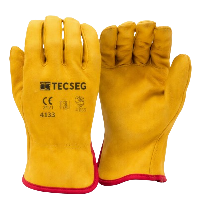 Guantes de badana